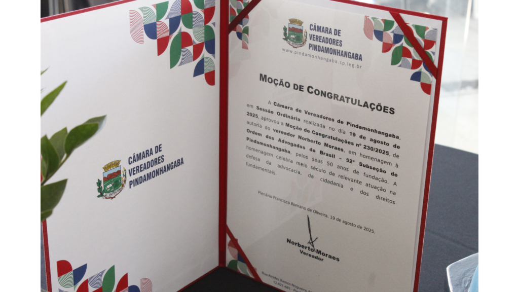 OAB Pinda celebra 50 anos de história e compromisso com a advocacia e sociedade.