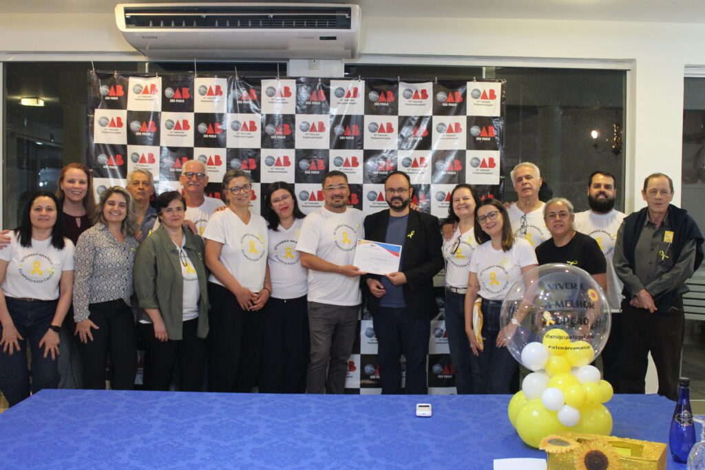 OAB e Amigos Juntos pela Vida promovem conscientização sobre saúde mental