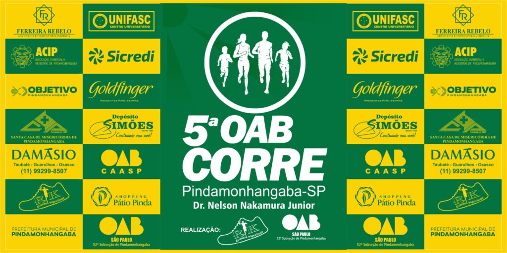 💚💛 5ª OAB CORRE PINDA “Dr. Nelson Nakamura Junior” FOI UM SUCESSO! 💛💚